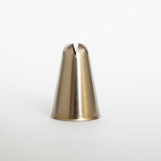 Closed Star Pastry Piping Tip 1/2'' Opening Diameter- Stainless Steel Baking Essentials from Kitchen Supply