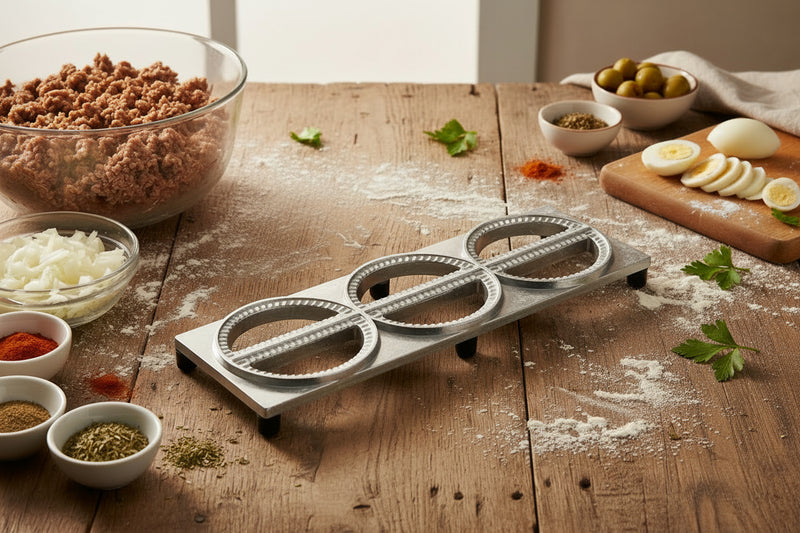 Kitchen Supply Pierogi Ravioli Empanada Mold and Pastry Form Kitchen Tools & Molds