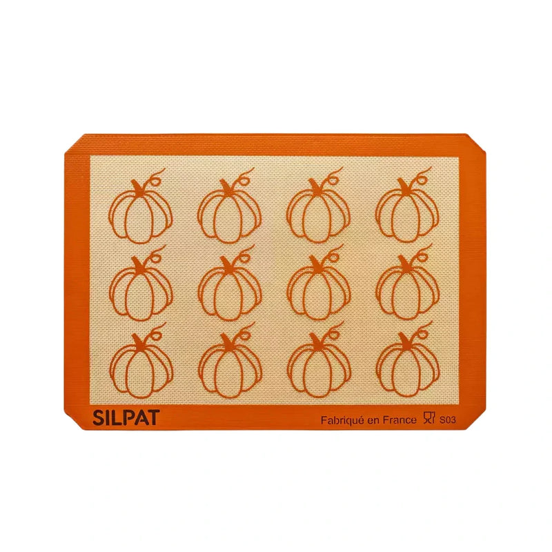 Silpat Pumpkin Half Size Baking Mat - Limited Edition