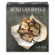 Artisan Sourdough Made Simple: A Beginner's Guide to Delicious Handcrafted Bread with Minimal Kneading (Spiral Bound) Spiral Bound from Kitchen Supply