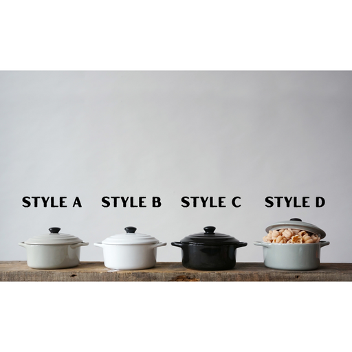 Ceramic Stoneware Mini Baker with Lid Kitchen & Bath from Kitchen Supply