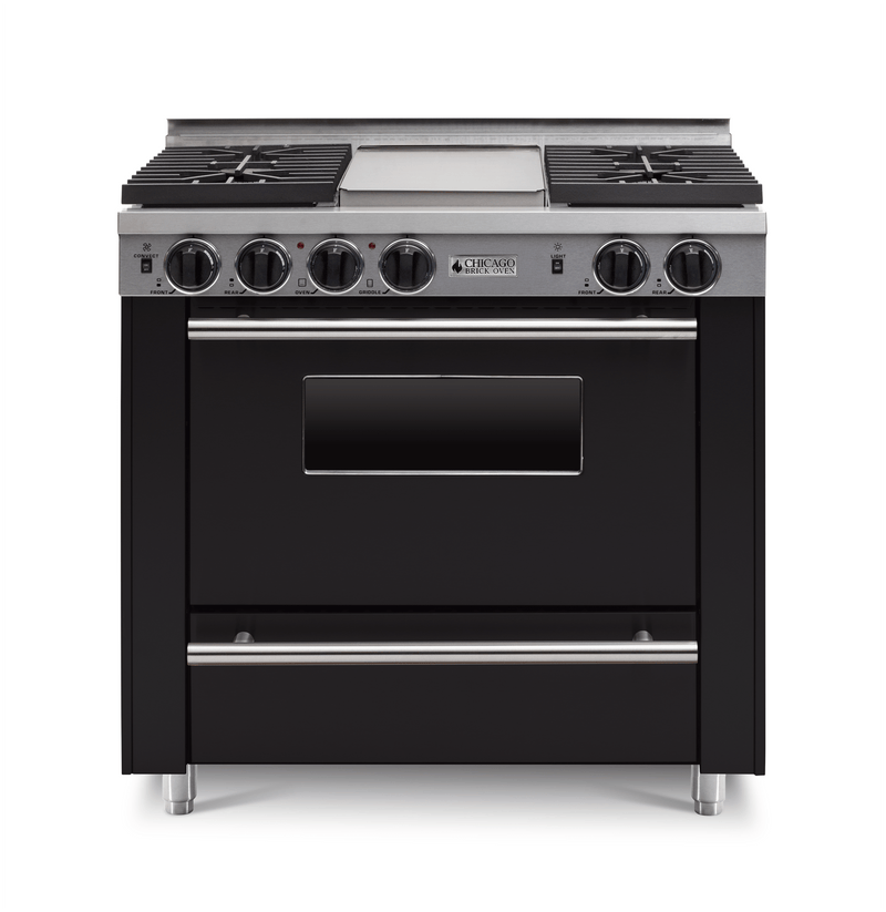 36” LP All-Gas Convection Range - Sealed Burners (4-6 Burners Option )