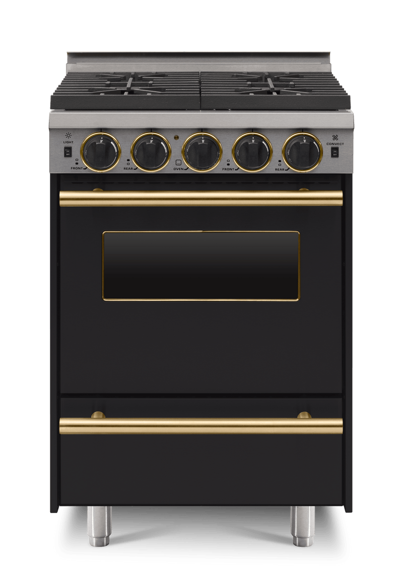 24” All-Gas Convection Range - Open Burners