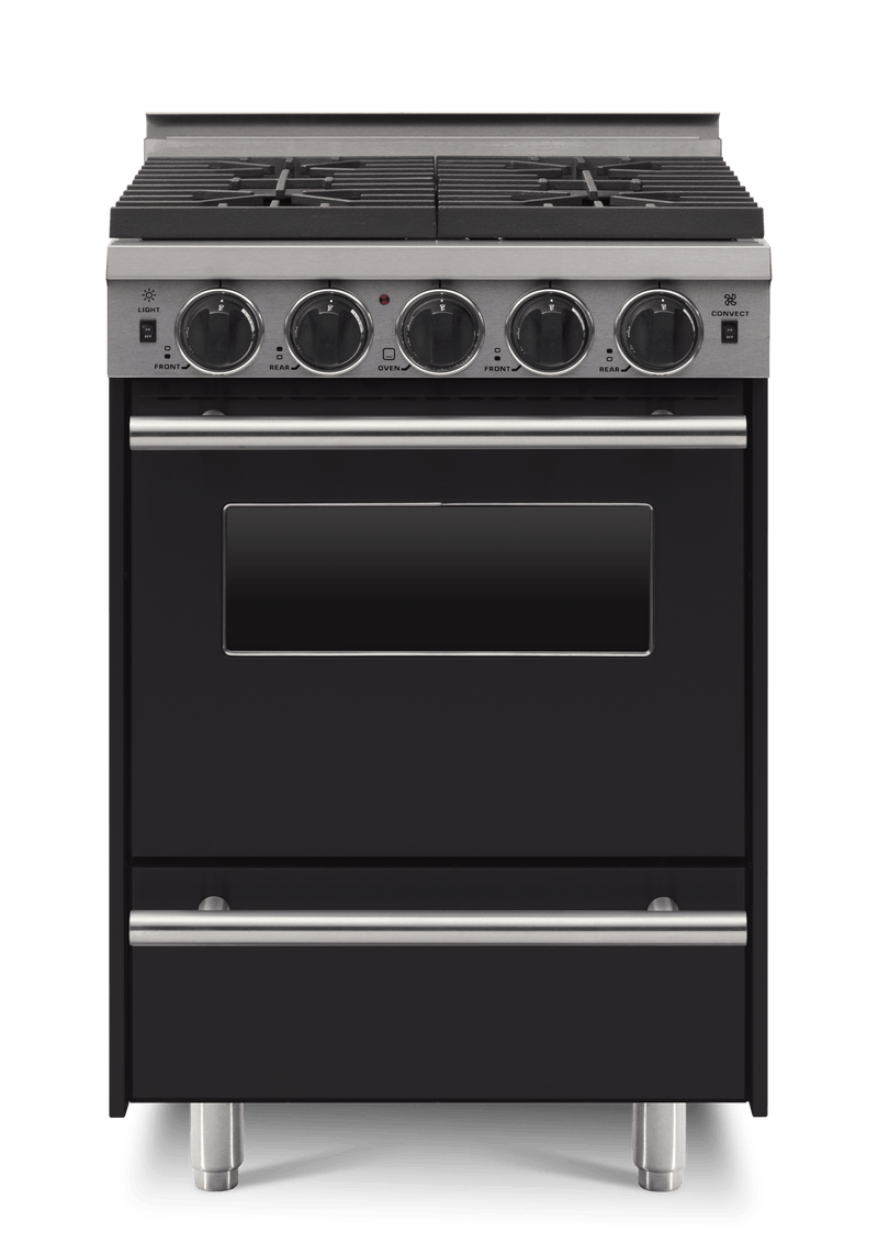 24” LP All-Gas Convection Range - Open Burners