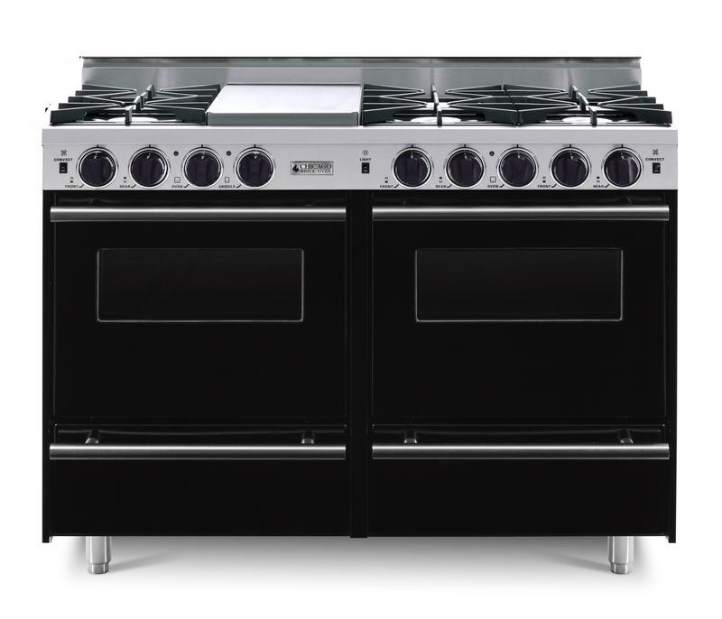 48" LP All-Gas Range - Open Burners