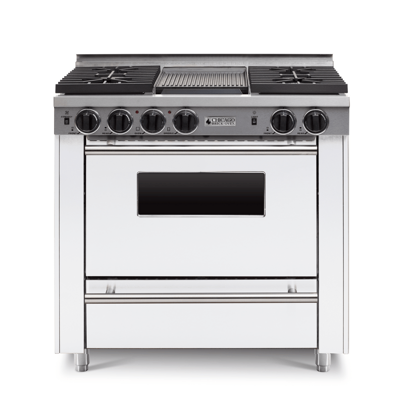 36” LP All-Gas Convection Range - Sealed Burners (4-6 Burners Option )