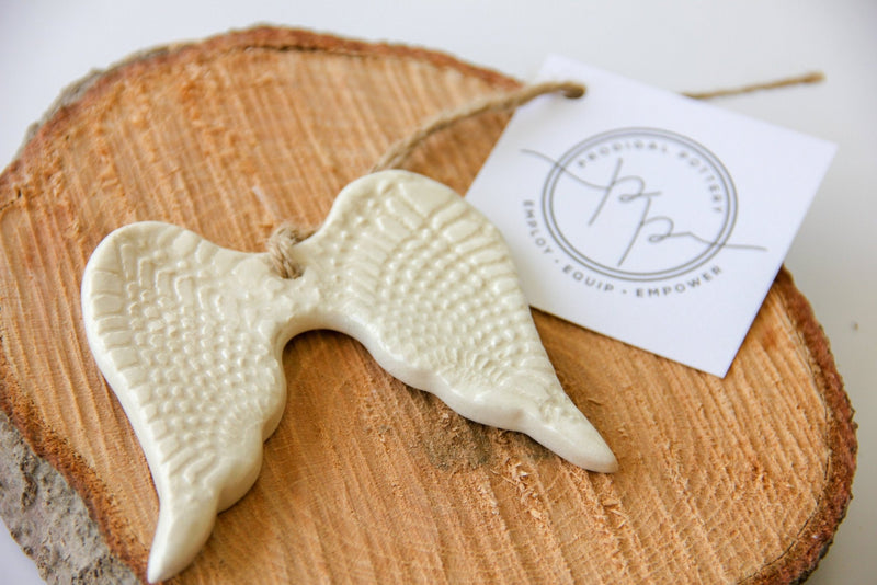 Angel Wing Ornament Ceramic from Kitchen Supply