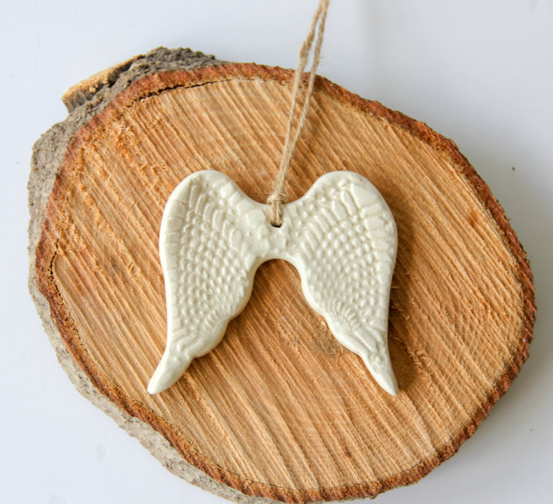 Angel Wing Ornament Ceramic from Kitchen Supply