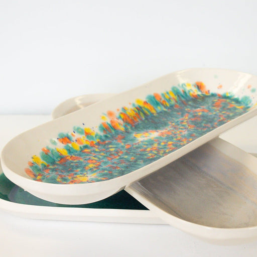 Artisan Long Oval Dish Ceramic from Kitchen Supply
