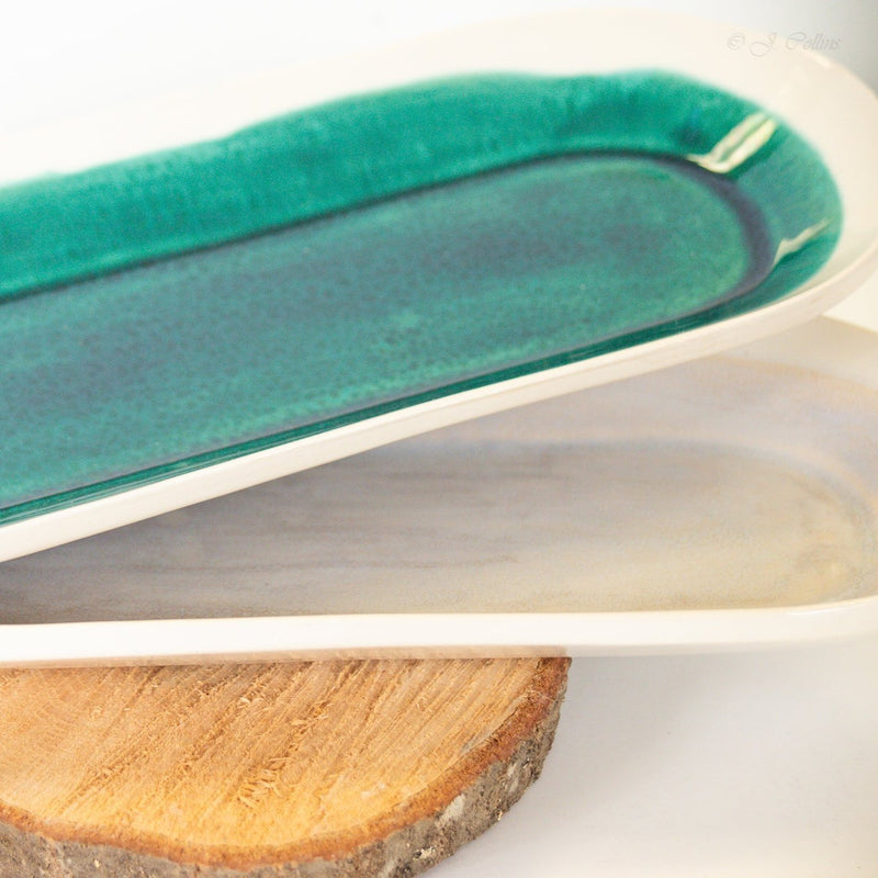 Artisan Long Oval Dish Ceramic from Kitchen Supply