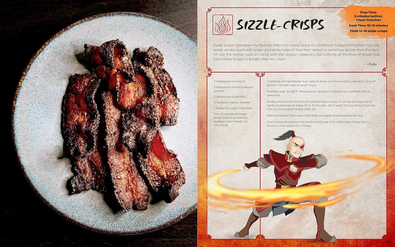 Avatar: The Last Airbender: The Official Cookbook: Recipes from the Four Nations (Spiral Bound)