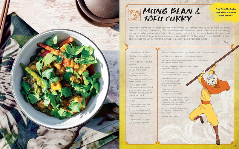 Avatar: The Last Airbender: The Official Cookbook: Recipes from the Four Nations (Spiral Bound)
