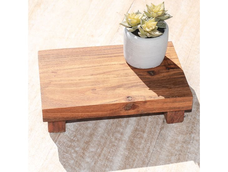Natural Wood Riser