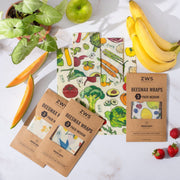 Beeswax Wraps Food Wraps 3-Pack Medium from Kitchen Supply