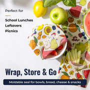 Beeswax Wraps Food Wraps from Kitchen Supply