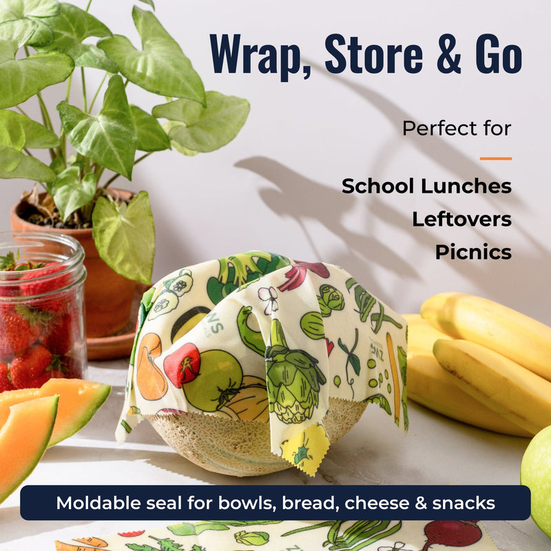Beeswax Wraps Food Wraps from Kitchen Supply