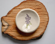 Birth Flower Ring Dish Ceramic from Kitchen Supply