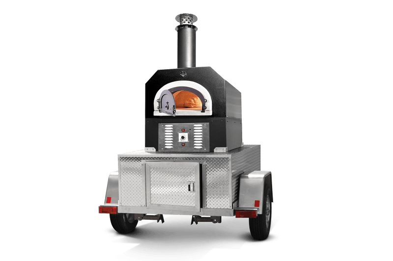 CBO 750 Tailgater | Wood Fired Pizza Oven Trailer | 38" X 28" cooking surface | 2-3 - 10" pizzas at a time | 50-60 pizzas an hour
