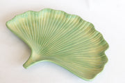 Ceramic Ginkgo Leaf Tray Ceramic from Kitchen Supply