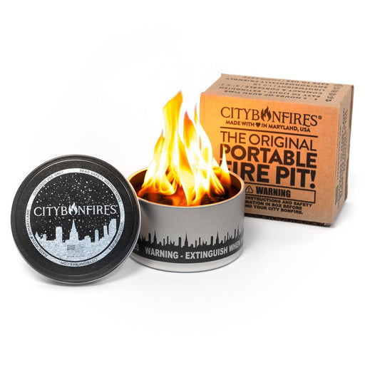 City Bonfire (Portable Fire Pit) Outdoors Single (1) from Kitchen Supply