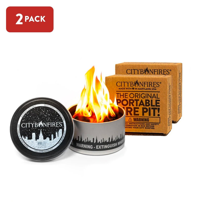City Bonfire (Portable Fire Pit) Outdoors from Kitchen Supply
