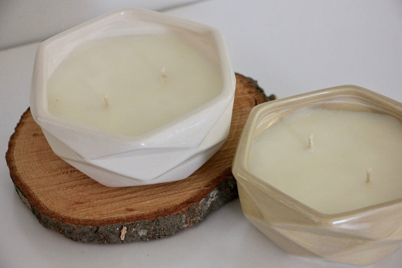 Community Naturals Prism Candle Ceramic from Kitchen Supply