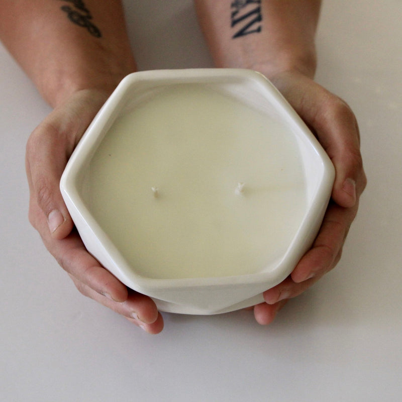 Community Naturals Prism Candle Ceramic from Kitchen Supply