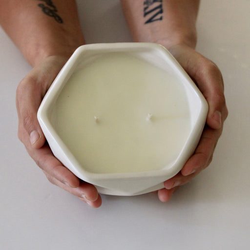 Community Naturals Prism Candle Ceramic from Kitchen Supply