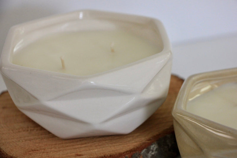 Community Naturals Prism Candle Ceramic from Kitchen Supply