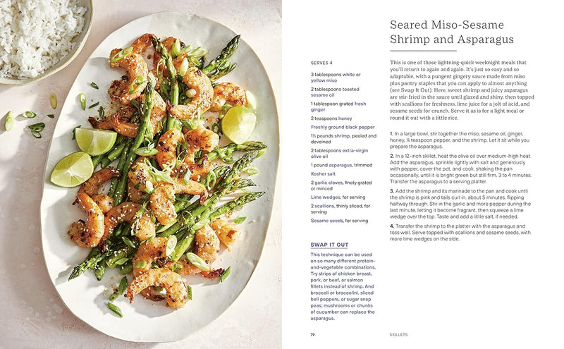 Dinner in One: Exceptional & Easy One-Pan Meals: A Cookbook (Spiral Bound)
