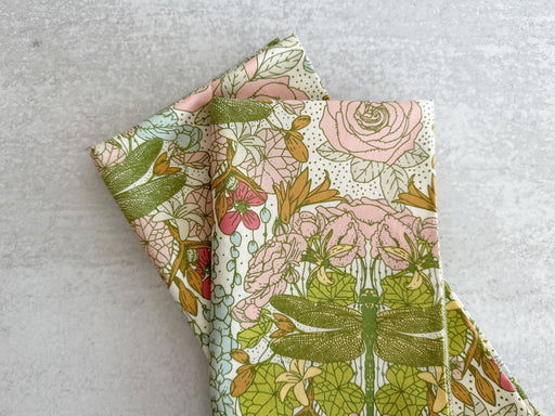 Dragonfly Cloth Napkins, set of four Cloth Napkins 20inch dinner from Kitchen Supply