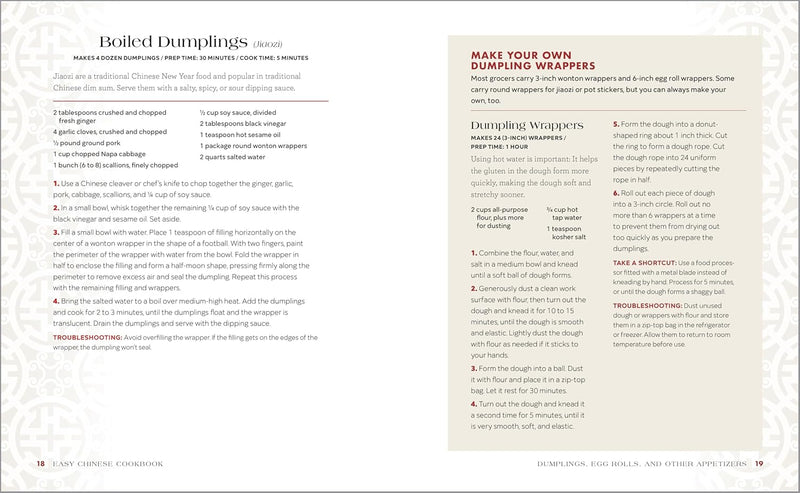 Easy Chinese Cookbook: Restaurant Favorites Made Simple (Spiral Bound)