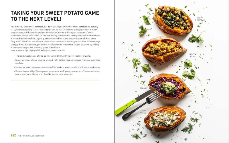The Fiber Fueled Cookbook: Inspiring Plant-Based Recipes to Turbocharge Your Health (Spiral Bound)