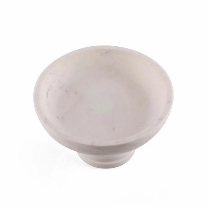Gala Natural Marble Pedestal Bowl