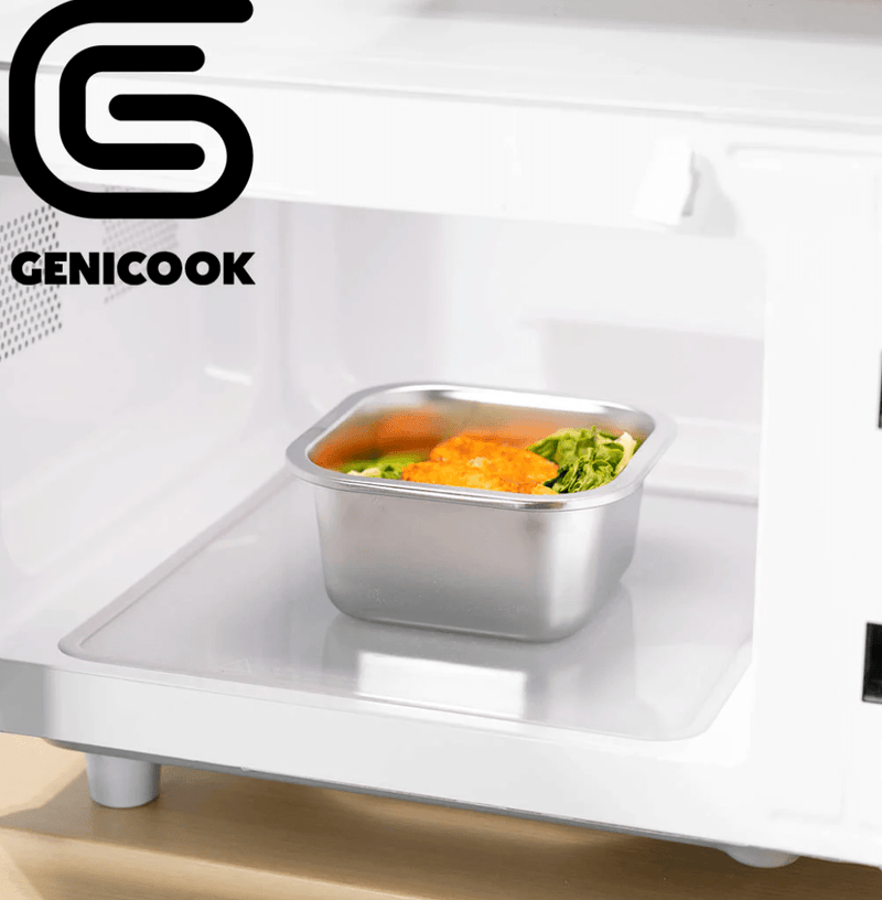 Microwave Safe Stainless Steel Container (RC)