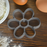 Kitchen Supply Rosette Buñuelos Cookie Mold, Medium Daisy Shape 3.4 x 0.5 Inches
