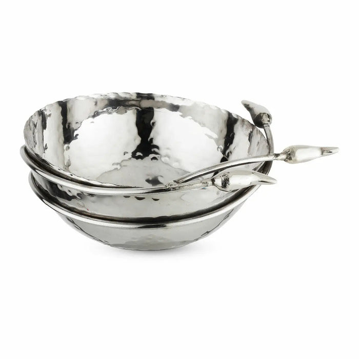 Hammered Chilly Nut Bowl