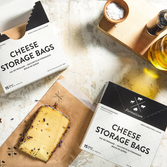 Premium Cheese Storage Bags, Box of 15