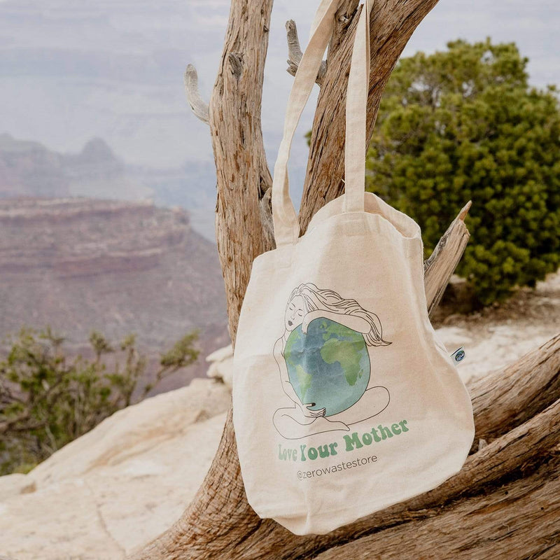 Love Your Mother Organic Tote Bag Shopping Totes from Kitchen Supply