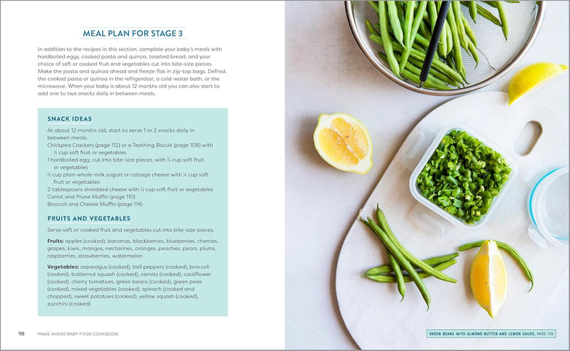 Make-Ahead Baby Food Cookbook: Meal Plans and Recipes for Every Stage (Spiral Bound) Spiral Bound from Kitchen Supply