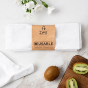 Reusable Paper Towels Reusable Paper Towels 12 Pack White from Kitchen Supply