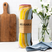 Reusable Paper Towels Reusable Paper Towels 24 Pack (Pre-rolled) Earth Tones from Kitchen Supply