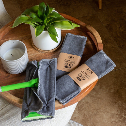 Reusable Mop Pads Cleaning Tools Grey from Kitchen Supply