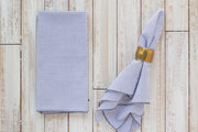 Seersucker Everyday Napkins, set of four Napkins navy blue from Kitchen Supply