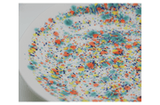 Spring Artisan Dinner Plate Ceramic Speckled Set of 4 from Kitchen Supply