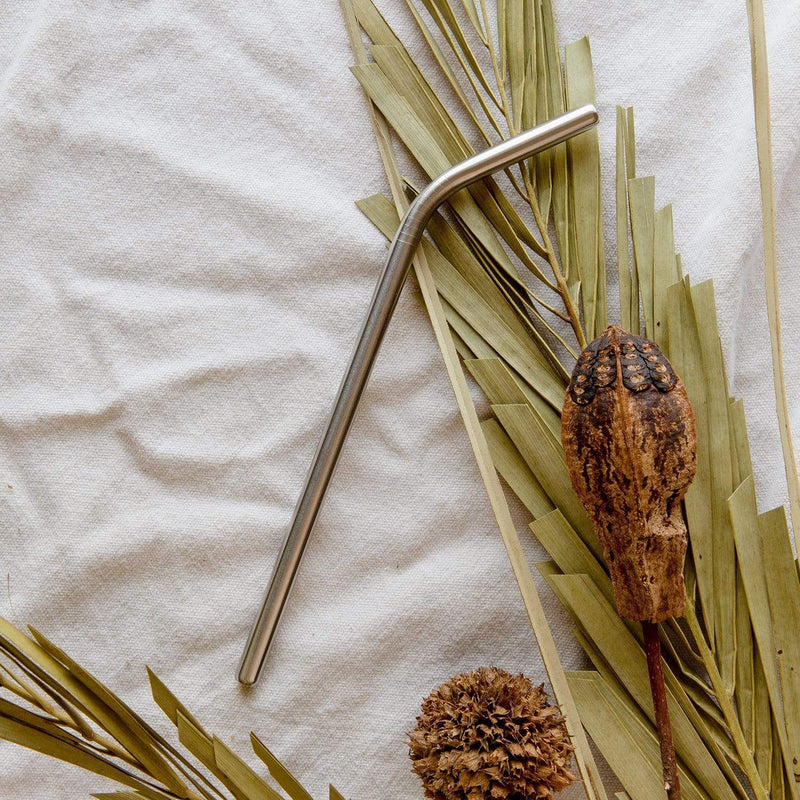 Stainless Steel Straw - Straight, Bent, or Boba Style Drinking Straws & Stirrers from Kitchen Supply