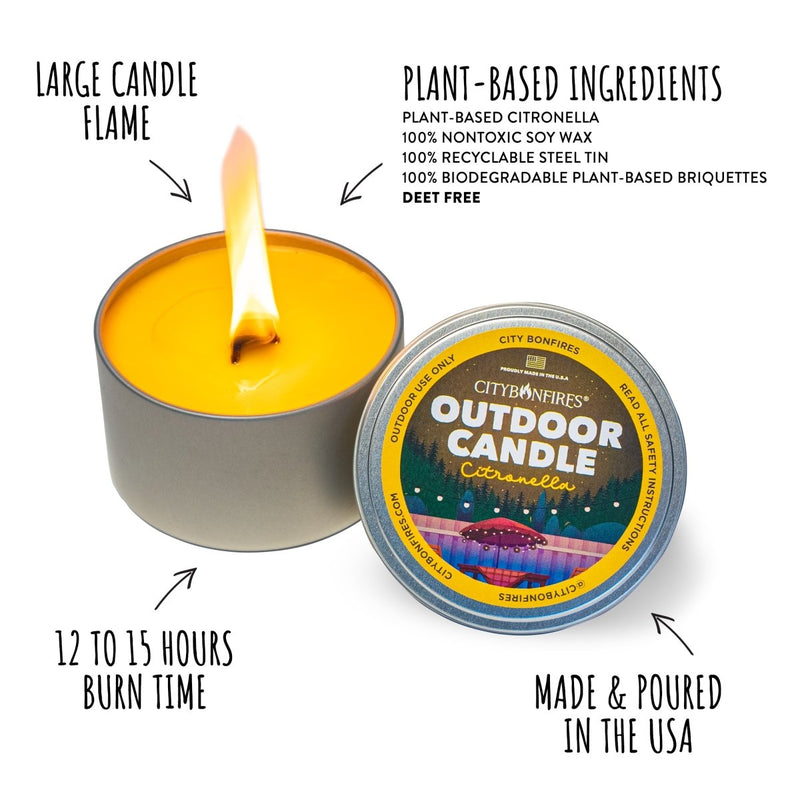 The Outdoor Candle - Citronella Outdoors