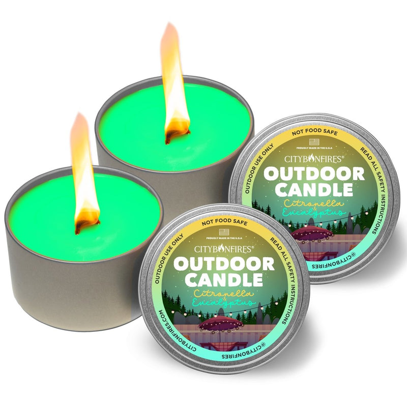 The Outdoor Candle - Citronella and Eucalyptus Outdoors