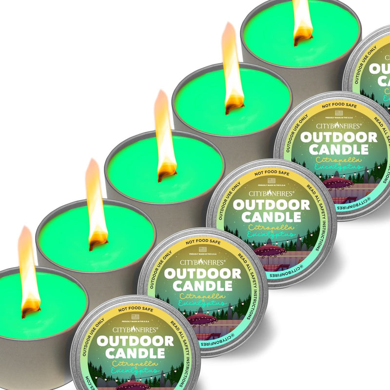 The Outdoor Candle - Citronella and Eucalyptus Outdoors