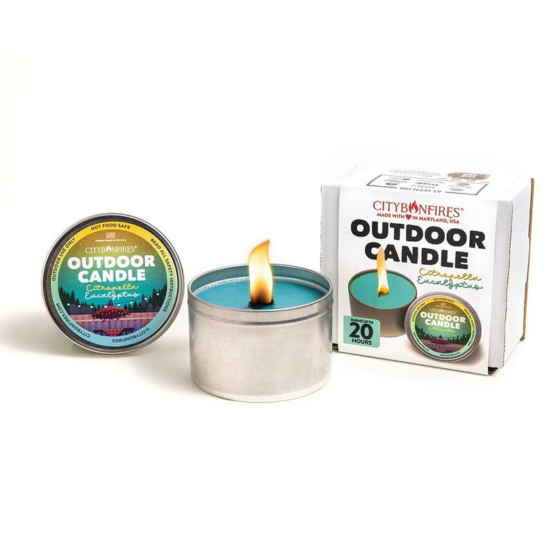 The Outdoor Candle - Citronella and Eucalyptus Outdoors from Kitchen Supply